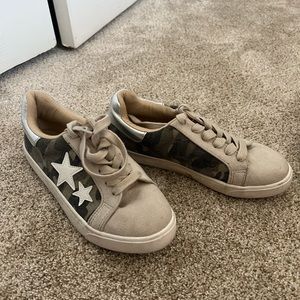 Camo sneakers